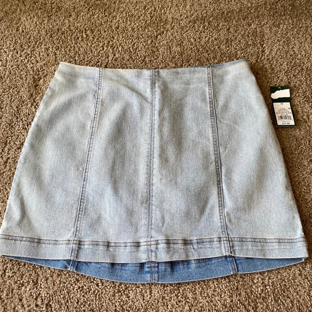 wild fable Light Wash Denim Skirt